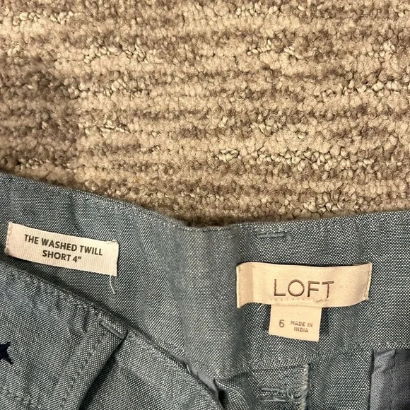 LOFT Women's Denim Star Shorts - Picture 2 of 4